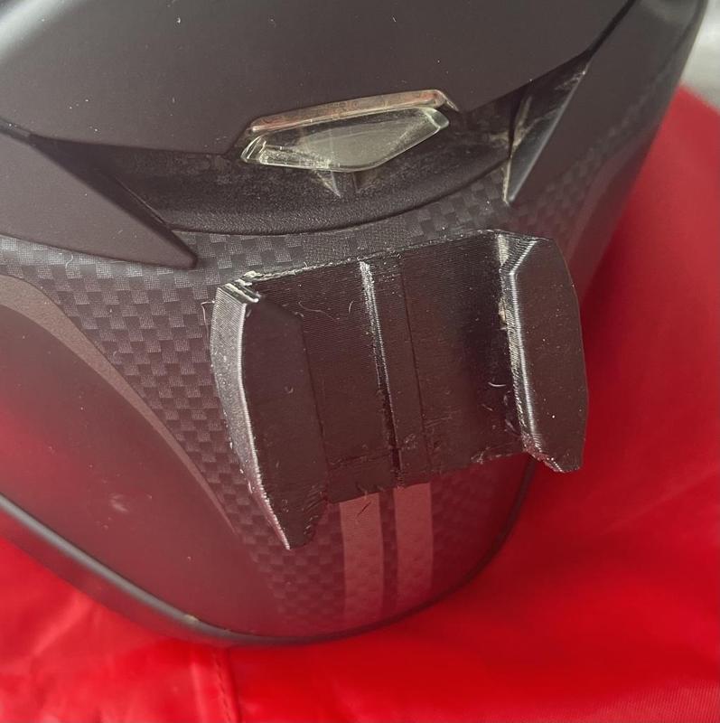 GoPro Chin Mount Shoei Hornet 2 helmet