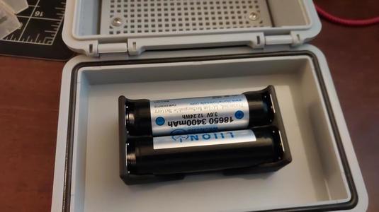Double 18650 Battery Holder
