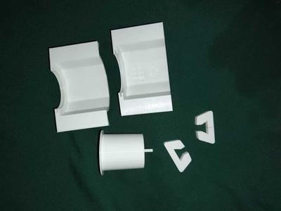 Molde maceta con logo UNAHUR