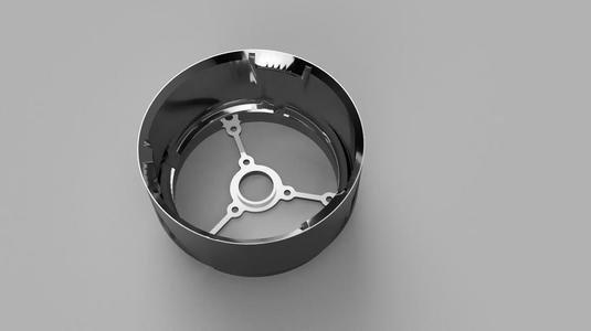 Module_Spacer_40mm_Base 20mm Hole Hydroponics  (Remix)
