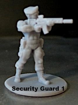 1/56th scale (28mm) Sci/Fi PA Security Guards