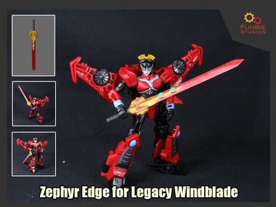 Zephyr Edge for Transformers Legacy Windblade