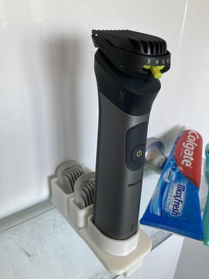 Phillips 7940 trimmer rack and shelf clip