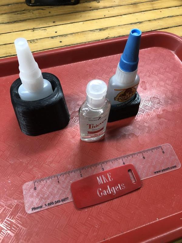CA Glue Bottle Stand