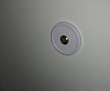 Closet door pull washer