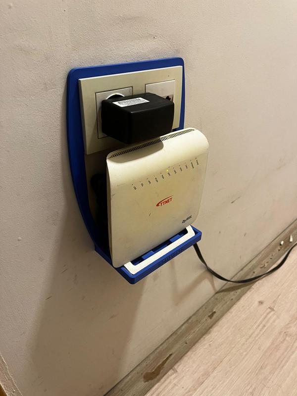 Modem Wall Mount (Zyxel 3312-B10B Modem)