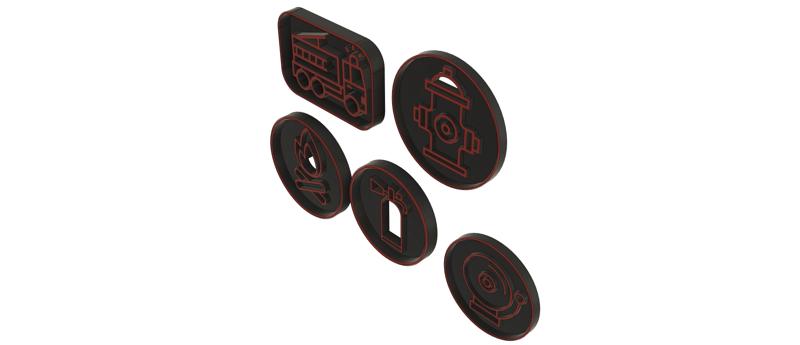 Fire mans favorite cookie cutters