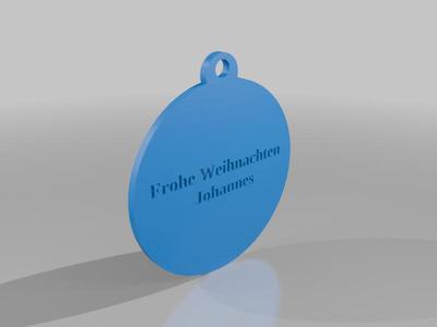 Weihnachtskugel Schlicht