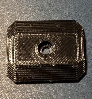 Threaded insert press carriage stop