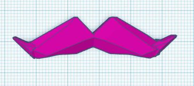 	Low Poly Mustache v.2