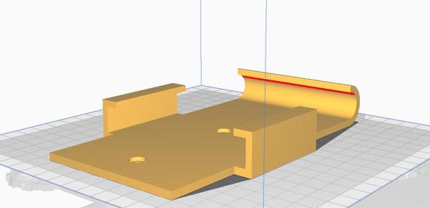 Echo bike smartphone holder