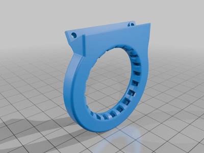 Ender 3 S1 Pro Circular Fan Duct v4