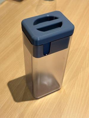 DeLonghi Rivelia milk frother carafe fridge cover