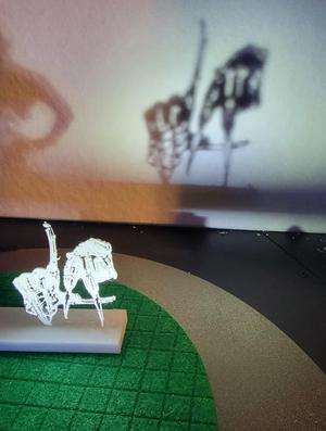 freddy kruger cutout for shadow casting -gobo 2