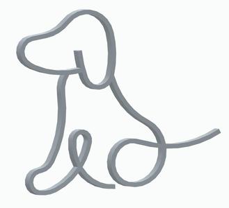 Lineart dog