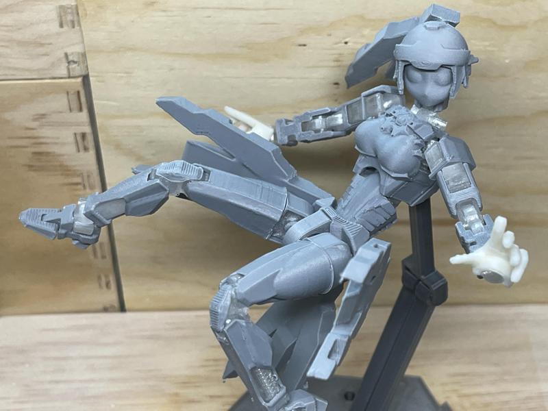 Sisters 13 Printable Jointed Figurine (Mecha girl variance of Dummy 13)