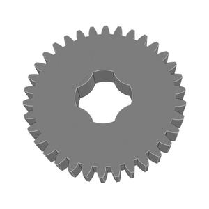 Gear Wheel PLN TTH34 BU00.50 SFT-SHD - SPN-GWH-0114