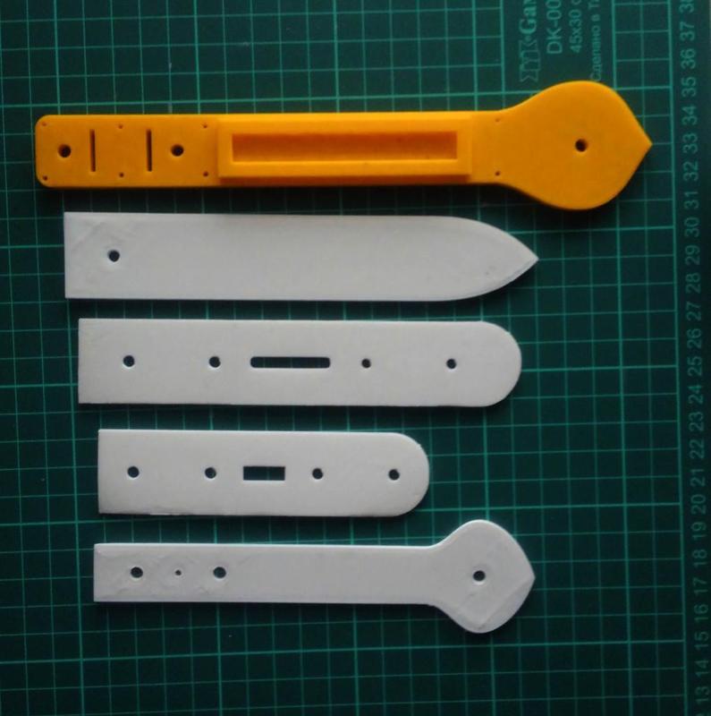 Leather belt templates 30 mm and 40 mm wide