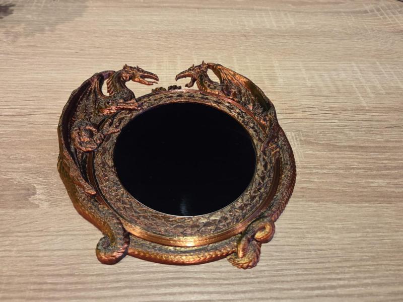 Photo/Mirror Frame with Dragons