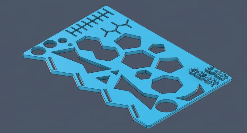 Organic Chemistry Stencil – Precision and Clarity in Every Structure