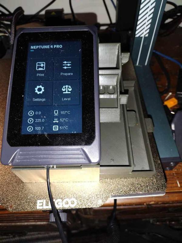 Elegoo Neptune Display holder with Storage