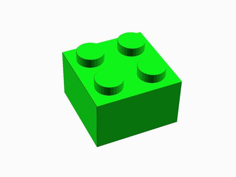 Lego Brick 2x2