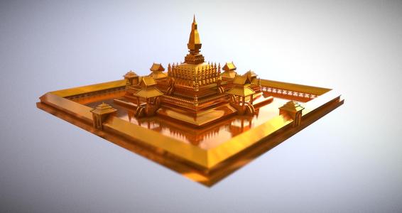Thad Luang in Vientiane Capital.stl