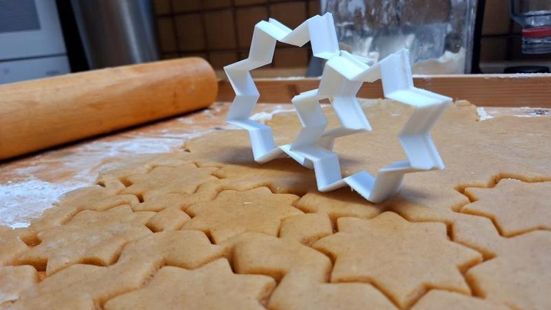 Gebäck-Ausstecher, 8er Stern (die wirklich funktionieren) / Cookie cutter (which really work) 