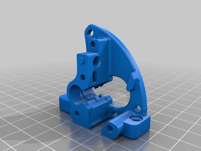 MRF extruder with mounting holes like the sherpa mini
