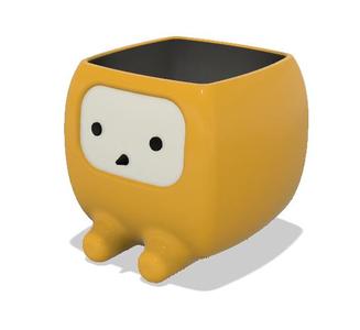 Yellow Cutie Pot