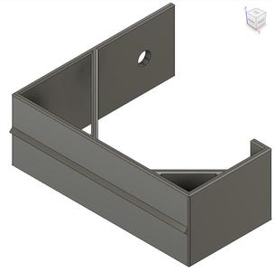 L Cable Tray - Držák na kabely