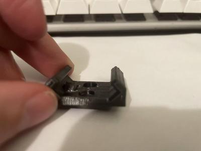 Mini Print-in-place Picatainny Connector