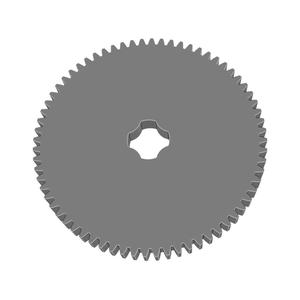 Gear Wheel PLN TTH68 BU00.50 SFT-SHD - SPN-GWH-0250