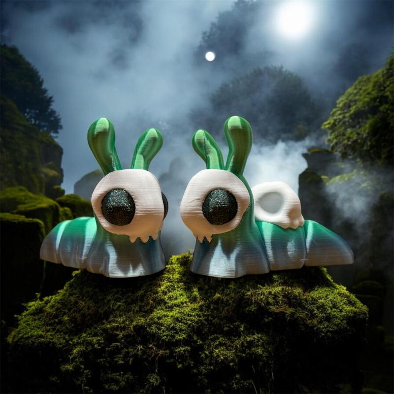 Skull Peggy Snail and Al Slugg