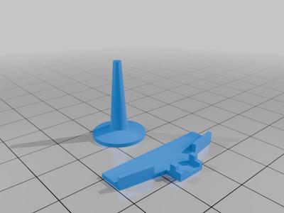 Axis and Allies plane stand