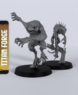 Slaad Warriors - With Free Dragon  - 5e DnD Inspired for RPG and Wargamers