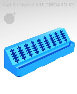 3x1x0·5 - Angled USB-SD Holder - Multibin Insert