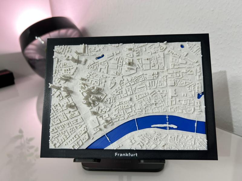 Frankfurt am Main, Germany - 3D Miniature 