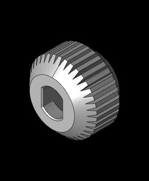 Knob KNR BVD SCR ISR BU01.50x01.00 - SPN-KNB-0001