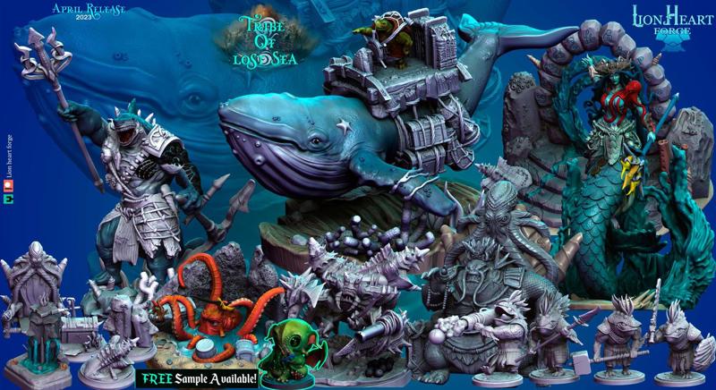 April release 2023 Tribe Of Lost Sea