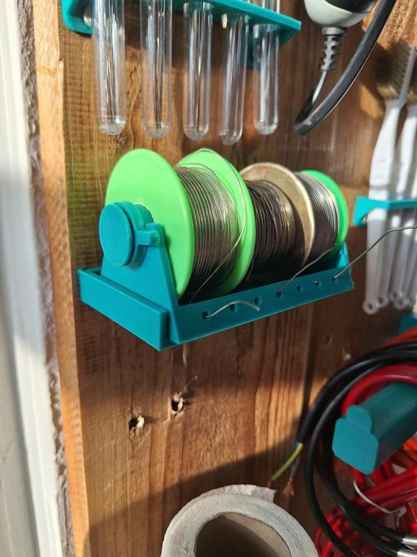 Solder Spool Holder/Feeder - Lötzinn Halterung