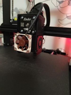 Ender 3 V3 KE fan shroud for 40mm hotend fan