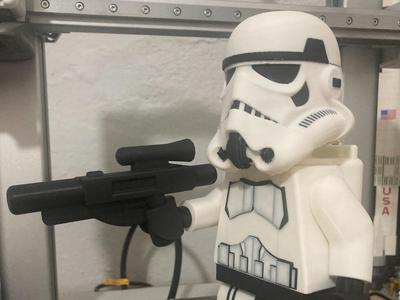 Blaster for brick Stormtrooper 500%