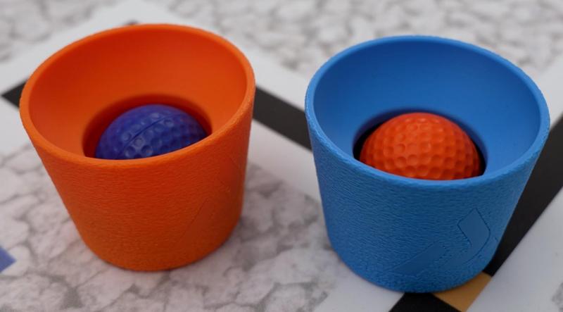 Cesto Pequeño Azul/Naranja - Cistella Petita Blava/Taronja