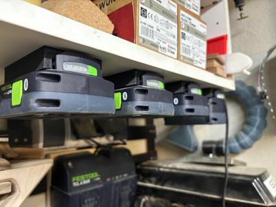 Festool akku mount