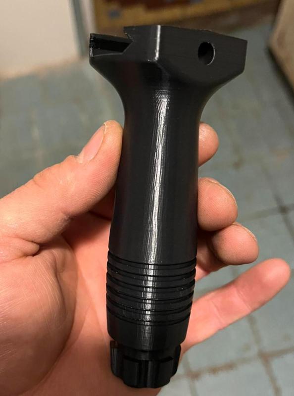 Airsoft foregrip, grip, handle, R.I.S rail