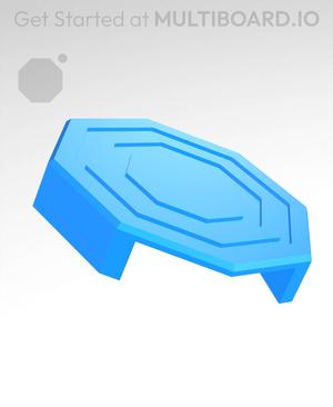 Big Thread, Flat Head, T-Bolt Cap