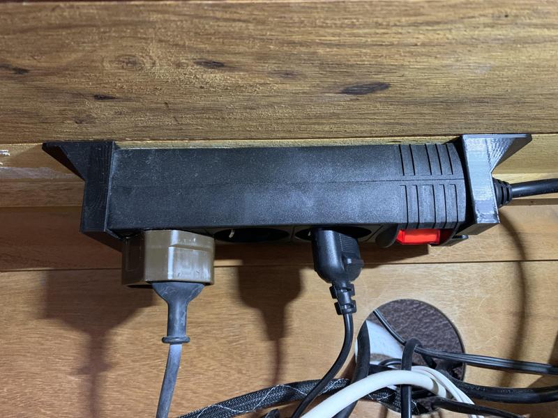 Socket holder Hama/ Halterung Steckdose 53 x 40.5 - slim design