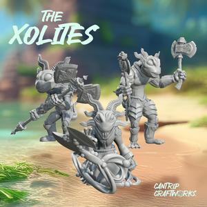 The Xolites - An Axolotl Axe Gang