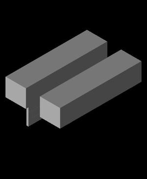 1/35 Scale Lockers Set of 2.stl
